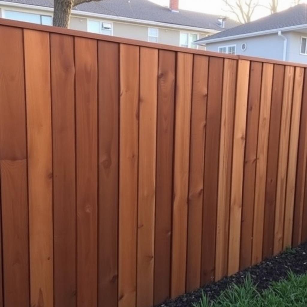 Fence Staining